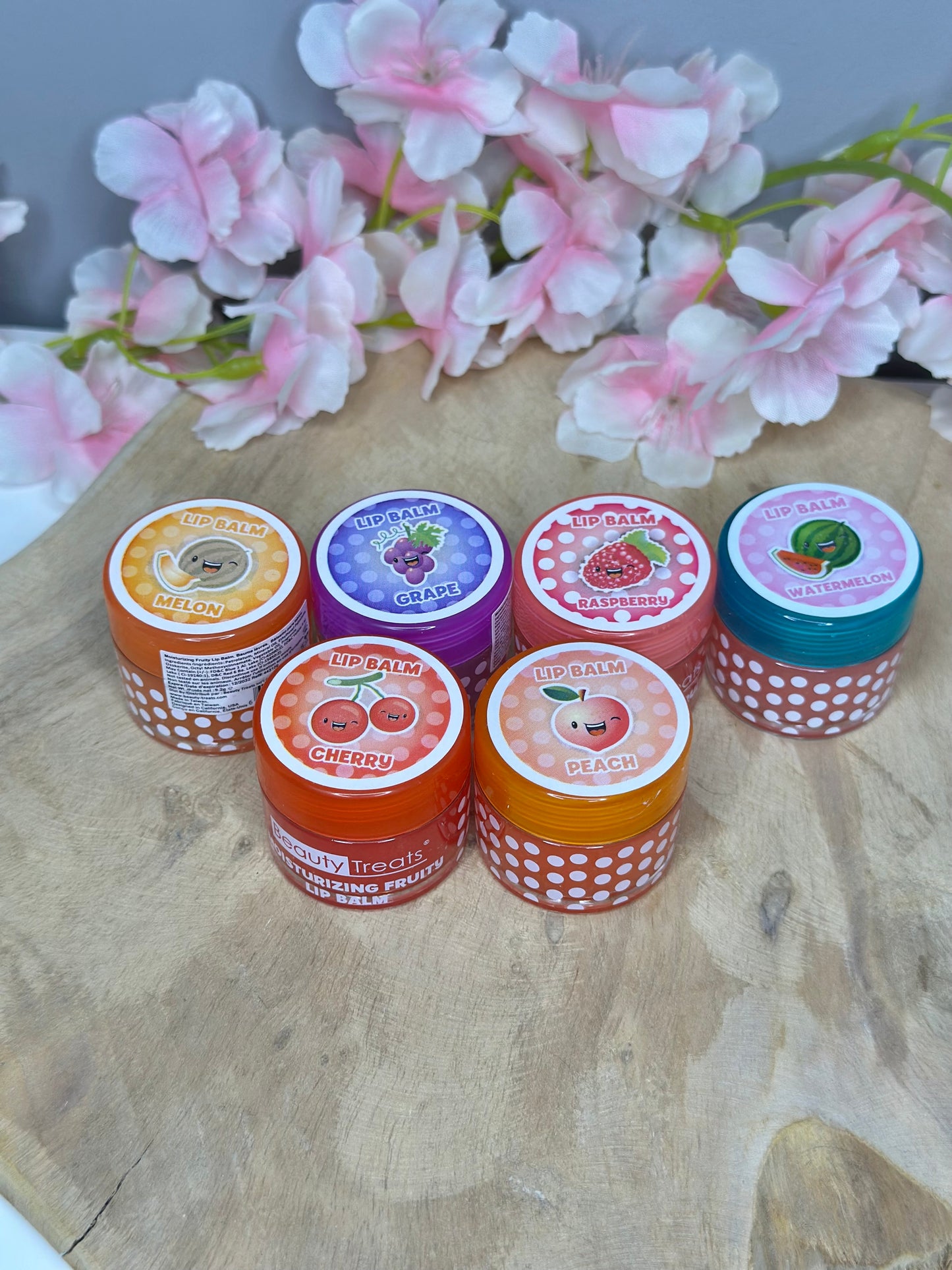 Baume à lèvres fruité hydratant