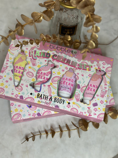 Coffret crème pour les mains