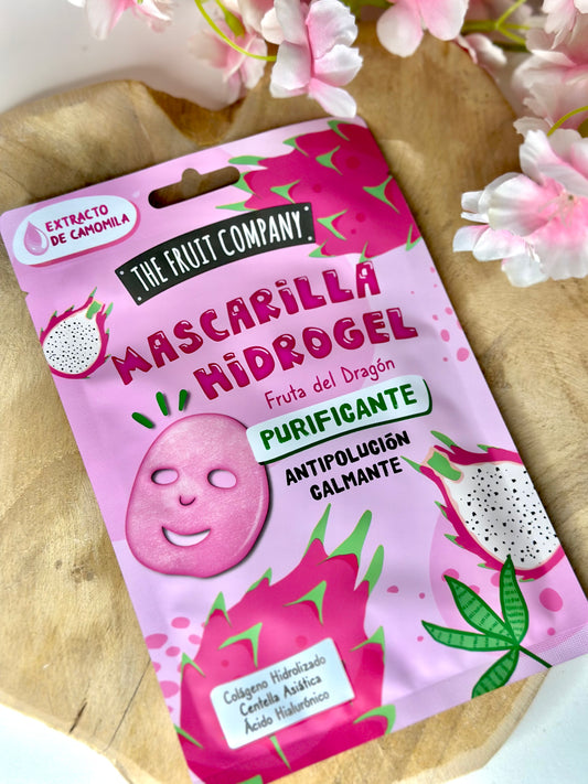 Masque hydrogel visage au fruit du dragon